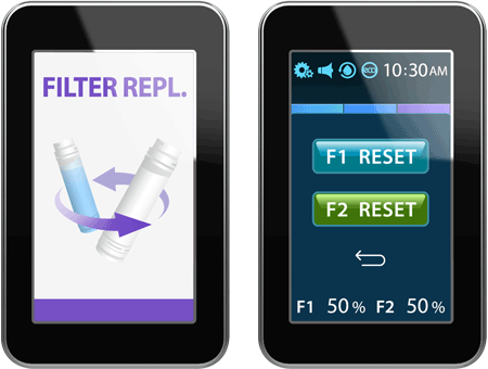 Filter Usage Indication and Replacement Time Guide